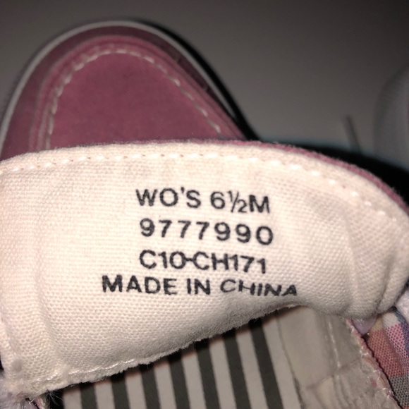 Sperry Top-Sider Pink and Plaid Boat Shoes - Picture 5 of 7